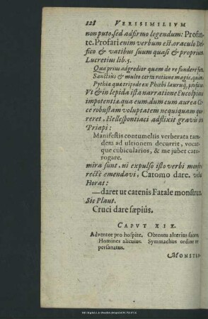 Caput XIX. Adventor pro hospite. Obtentu alterius facere
