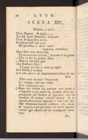 Atto Secondo: Scena XIV.