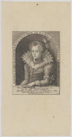 Bildnis der Elisabetha, Kurfürstin von Pfalz