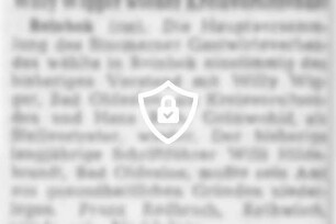 [Name maskiert] wieder Kreisvorsitzender
