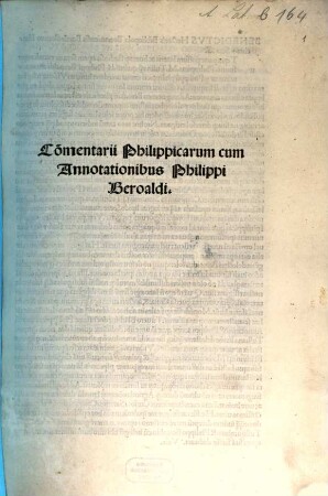 Commentarii Philippicarum
