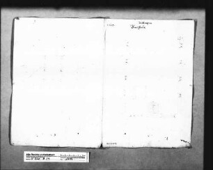 Bind- und Amtshaus, Pläne (8 Folio, 4 Quart), davon 5 Aufrisse, 7 Grundrisse; Aufriss der "vorderen Kelter" mit Anweisungen für deren Unterkellerung (Folio)
