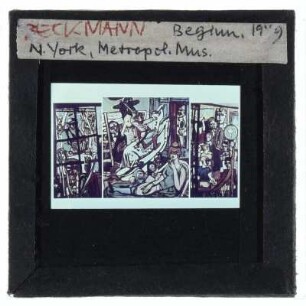 Beckmann, Beginning (Triptychon)