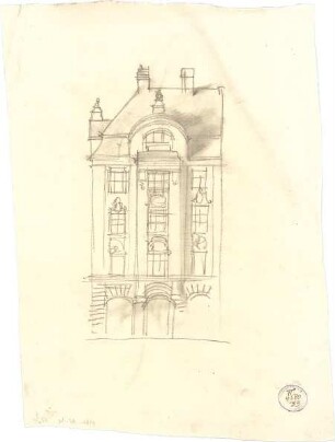 Pfann, Paul; München, Müllerstr. 9; Haus Rothmüller - Ansicht