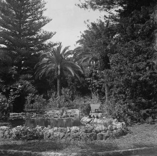 Garten der Villa Tasca