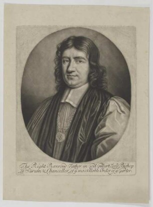 Bildnis des Gilbert Lord Bishop