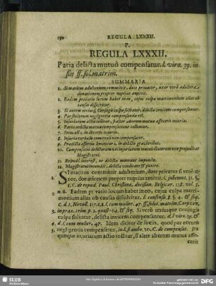 Regula LXXXII. Paria delicta mutuò compensatur