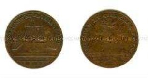 Deutschland, Braunschweig-Lüneburg, Münzmeisterpfennig (Rechenpfennig) von Heinrich Bonhorst