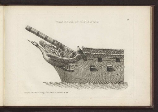 Ornements de la Proue d'un Vaisseau de 50 Canons.