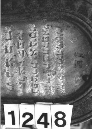Grabstein 1248 (Detailaufnahme)