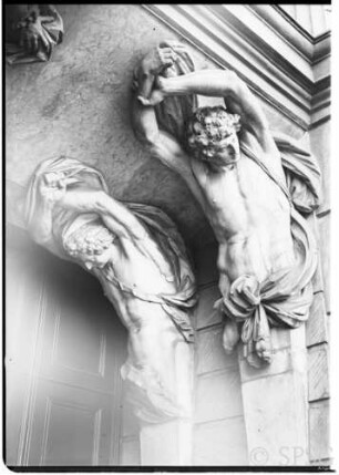 Potsdam, Stadtschloss, Eingang zum Treppenhaus, Detail.
