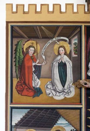 Dorfitter Kompositretabel — Verkündigung an Maria