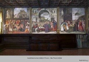 Darstellungen aus dem Leben des heiligen Antonius - Lebensszenen des hl. Antonius