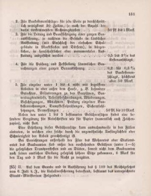85. Ministerial-Bekanntmachung, die Ausführung des Unfallversicherungsgesetzes vom 6. Juli 1884 betreffend