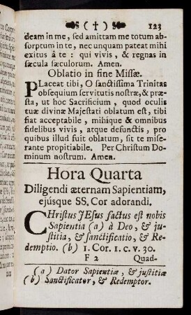 123-140, Quadrans I
