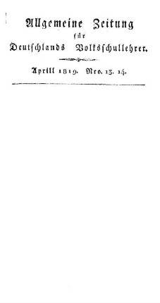 13/14: Heft 13/14