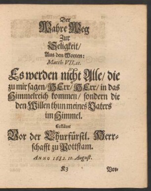 Der Wahre Weg Zur Seligkeit
