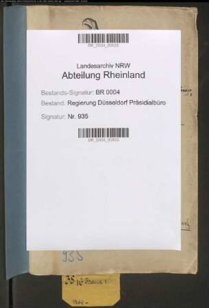Trennung der Gefängnisverwaltung von den Bezirksregierungen