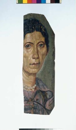 Mumienporträt einer älteren Frau