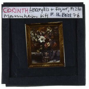 Corinth, Amaryllis und Figur
