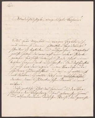 Oskar von Redwitz (1823-1891) Nachlass: Brief von Oskar von Redwitz an Kaiserin Auguste - BSB Redwitziana II.A. Hohenzollern, Augusta, Kaiserin