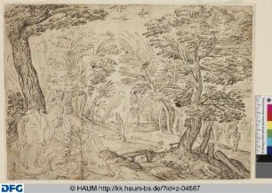 Landschaft mit dem barmherzigen Samariter