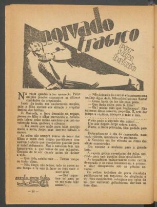 Noivado trágico