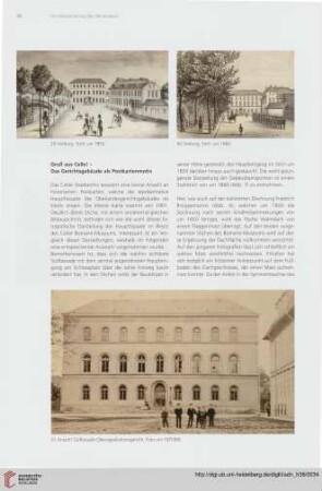 Gruß aus Celle! - Das Gerichtsgebäude als Postkartenmotiv