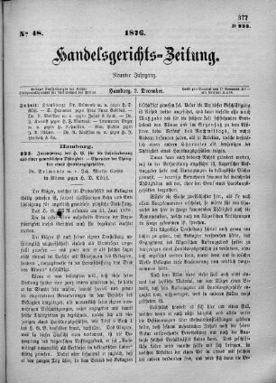 No. 48. 2. Dezember 1876