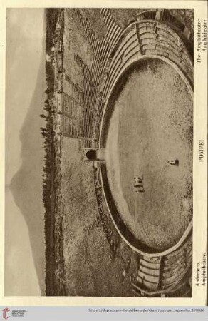 Pompei – Anfiteatro. – Amphithéâtre. – The Amphitheatre. – Amphitheater.