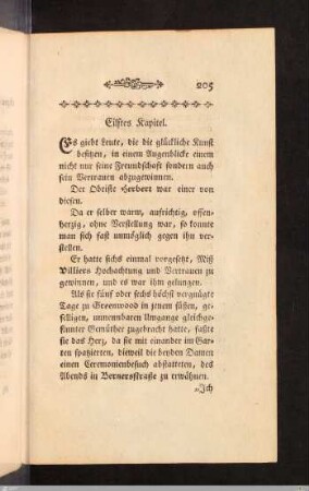 Eilftes Kapitel.