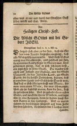52-63, Am Heiligen Christ-Fest.