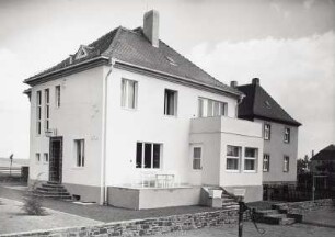 Wermsdorf. Zweifamilienhaus, rückwärtige Ansicht