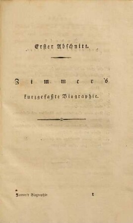 Patritius Benedictus Zimmer's kurzgefaßte Biographie und ausführliche Darstellung seiner Wissenschaft