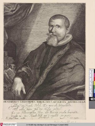 Hendirikus Geldorpius, theologus, ecclesia Amstelodam