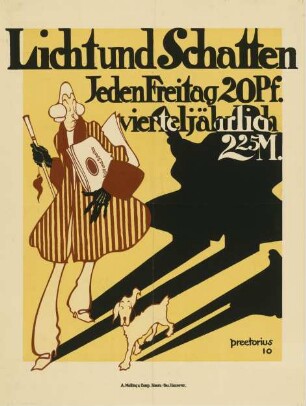 Licht und Schatten jeden Freitag 20 Pf