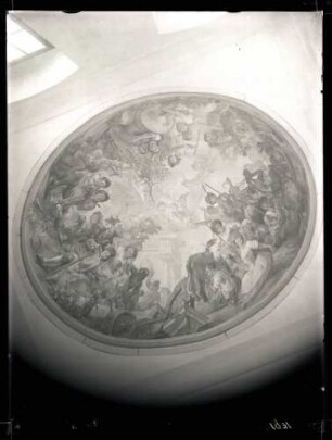 Schloß; Treppenhaus, Deckenbild