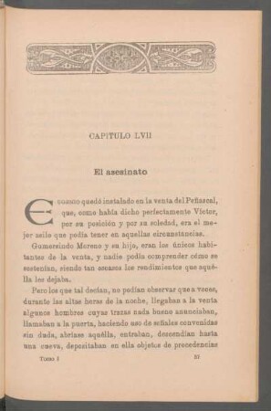 Capítulo LVII - El asesinato