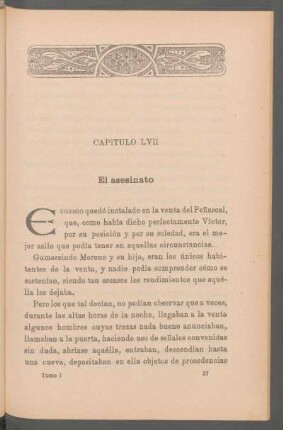 Capítulo LVII - El asesinato
