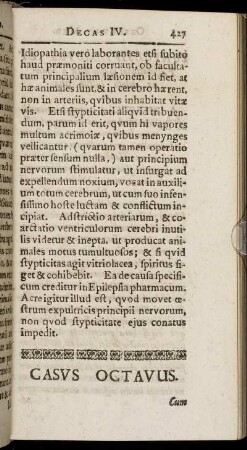 Casus Octavus. - Casus Decimus.