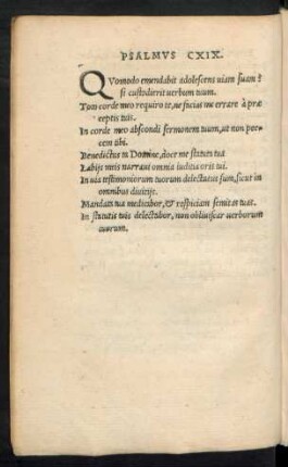 Psalmus CXIX.