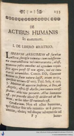 De Actibus Humanis