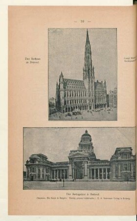 Der Justizpalast in Brüssel