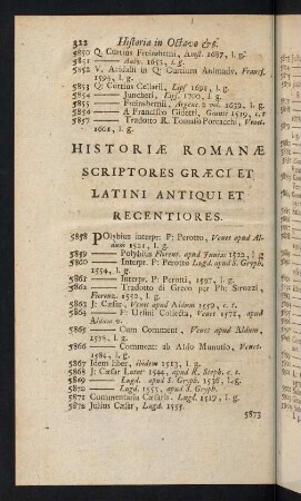322-348, Historiae Romanae Scriptores Graeci et Latini Antiqui et Recentiores - Historia Poloniae, Lithuaniae, &c.