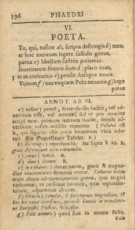 VI. Poeta