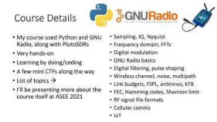PySDR: A Guide to SDR and DSP using Python: And my Experience Teaching CS students DSP + SDR