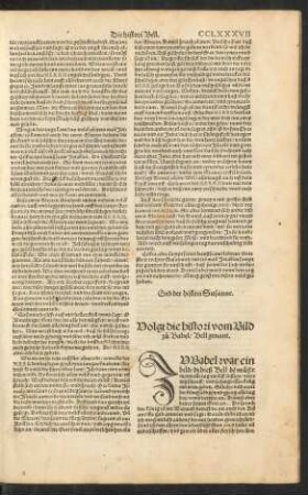 Volgt die histori vom Bild zu Babel/ Bell genant.