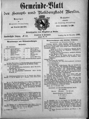 1890,52: No. 52, 28. Dezember 1890