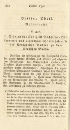 Dritter Theil. Völkerrecht.