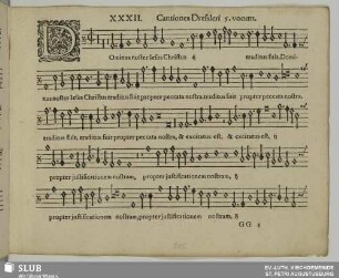 XXXII. Dominus noster Jesus Christus